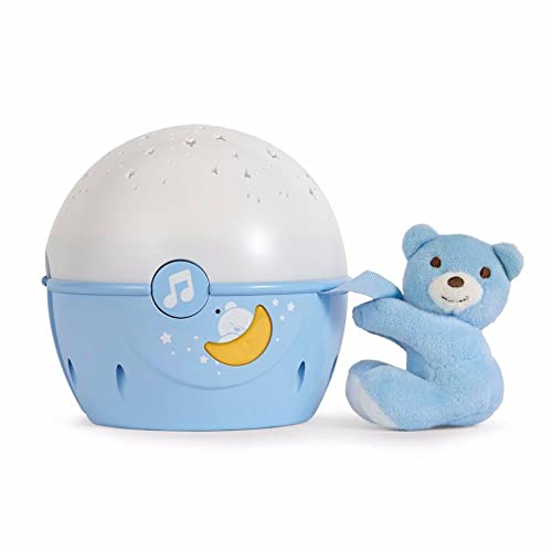 Chicco Next2stars Luz De Noche Bebé Con Peluche - Proyector Con Luz De Estrellas Para Cunas Y Colechos, Con Sensor De Sonido, 3 Efectos De Luz Y Chicco Next2stars Luz De Noche Bebé Con Peluche - Proyector Con Luz De Estrellas Para Cunas Y Colechos, Con Sensor De Sonido, 3 Efectos De Luz Y