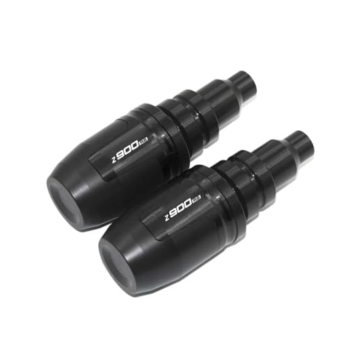 Deslizadores de marco para Kawasaki Z900 protector CNC negro 2017-2019