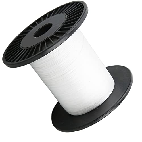 SUNGOOYUE Weiße 500m Geflochtene PE-Angelschnur, Hochfeste 8-Stränge Multifilament-geflochtene PE-Angelschnur für… – Bild 5