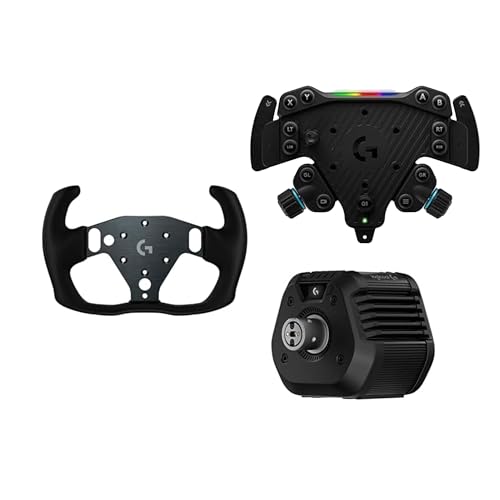 Logicool G _CNghCu nR RS XeOzC[ Zbg [VOJ[ nh y RS50 BASE + RS Wheel HUB + RS Track Wheel z TRUEFORCE Oc[X7 [VO 