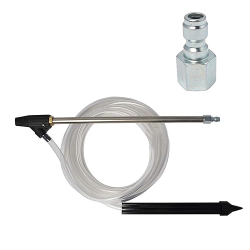 高圧洗浄機サンドウェットブラストキットKarcher Bosch AR Makita Black& Decker ZAOH HITACHI Nilfisk IRIS OHYAMA および一部の両備高圧洗浄機と互換性のあるウェットサンドブラスター (J. 1