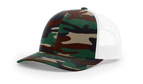 Image of Richardson 112 Trucker Hat Top Selling Colors Snapback Cap One Size Fits Most Adults, Men, Women or Youth