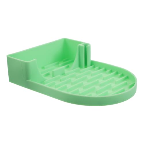 Veemoon Escurridor de Botellas de Silicona Verde para Secar Vaso y Botella de Agua, Soporte Compacto para Secado Rápido, Botellero Pequeño Adecuado para Hogar y Oficina