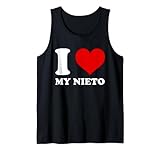 I Love My Nieto I Heart My Nieto Tank Top