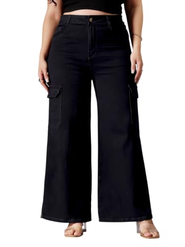 Image of Miss Chase A+ Women's Bootcut High Rise Regular Stretchable Denim Jeans