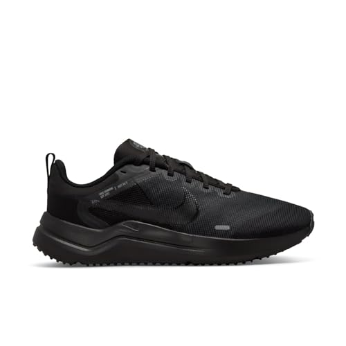 Image of Nike Men's Downshifter 12 Trainers, Black Dk Smoke Grey Iron Grey, 10 US