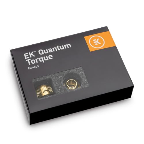 EK-Quantum Torque 6-Pack HDC 12 Or fini les fuites sur tube rigide PC