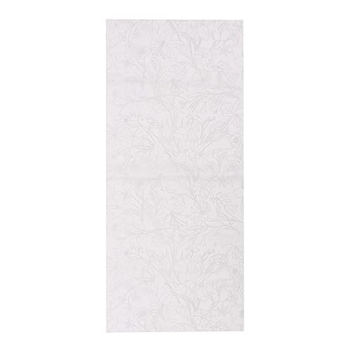 Folha Papel Seda 100 Unidade Estampado Florido Decorar Embalar Utilidade Sacola Presente Caixa Loja