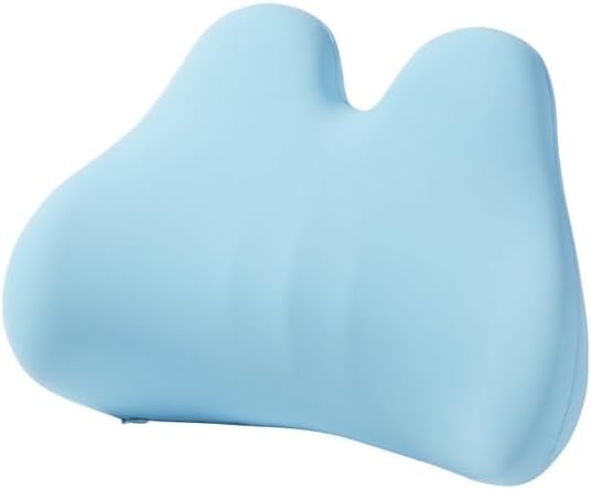 VIDI Nylon Cushion Waist Protection Pillow Office Seat Car Lumbar Support(Light Grey)