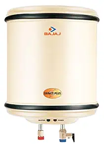 Bajaj Shakti Plus Storage 15-Litre Vertical Water Heater (Ivory)