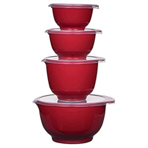Rosti Precision Craft Mixing Bowl Set 4 Pcs Elevate Your Culinary Experience Stylish Nesting Bowls for Effortless Cooking and Baking