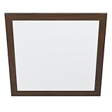 Photo Gallery eglo led panel piglionasso, con cornice decorativa in legno, lampada da soffitto in legno marrone scuro, luce da cucina e ufficio, illuminazione bianco neutro, l x l 64,5 cm Photo Gallery eglo led panel piglionasso, con cornice decorativa in legno, lampada da soffitto in legno marrone scuro, luce da cucina e ufficio, illuminazione bianco neutro, l x l 64,5 cm