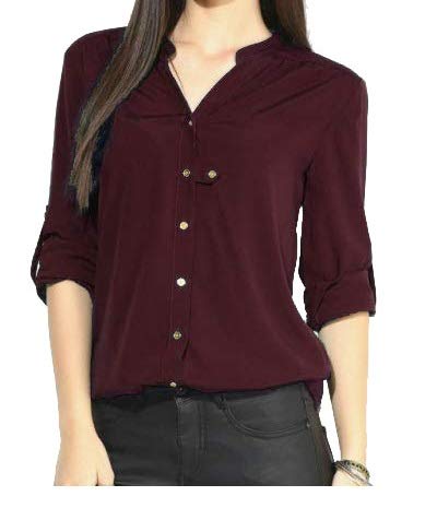 Buy Limescotch Women S Top Shirt Wear Brown Color With Pack Of 1 Official Party Jeans Wear At Amazon In
