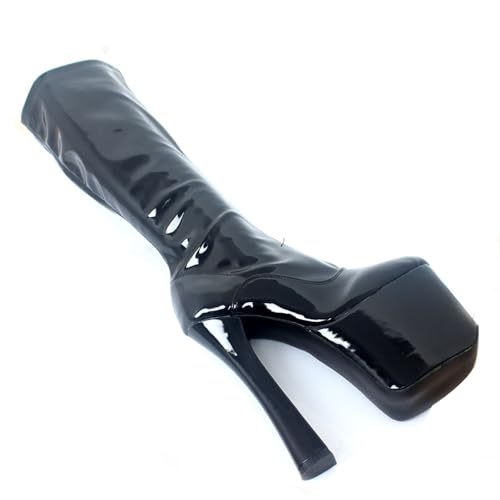 Bottines platform 20cm ZWCHGJ éviter la fatigue sur scène