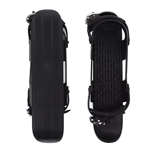 Leapiture Mini Ski Skates Mini Ski Shoes Adjusable Skiboards Attach to Skis Boots for Downhill Slopes Winter Sports for Children (A)