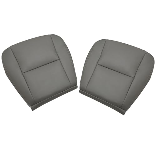 Housse de siège en cuir véritable gris pour Toyota Tundra 2005 2006 conducteur passager