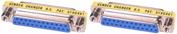 PC Arena DB-25 Pin Female F Parallel DSUB Gender Changer Adapter