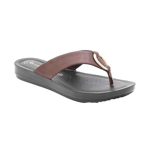 Image of inblu Stylish Fashion Slipper for Women | Comfortable | Lightweight | Anti Skid | Casual Office Footwear (BM60)