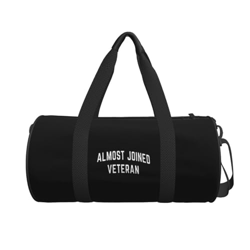 Almost Joined Veteran Convertible Garment Bag with Shoulder Strap, Carry on Garment Duffel Bag for Men Women - Rolling Foldable for Travel Luggage Bags (Black)2