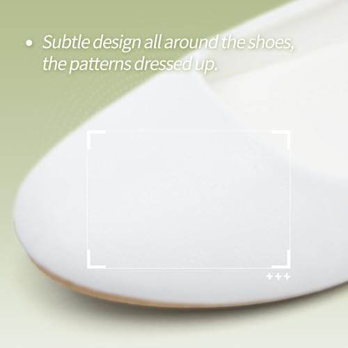 Women's Ballet Flats Shoes Comfortable PU Leather Dress Slip on Shoes Teacher Business Casual2