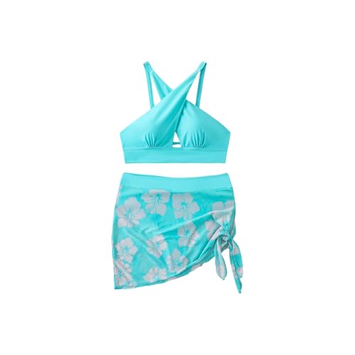 Jupe tankini 2 pièces et haut à armature pour vos vacances d'été à la mer