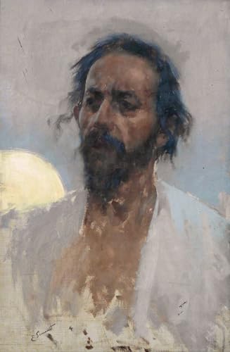 Cabeza Para Flevit Enrique Simonet Décoration Murale Vintage