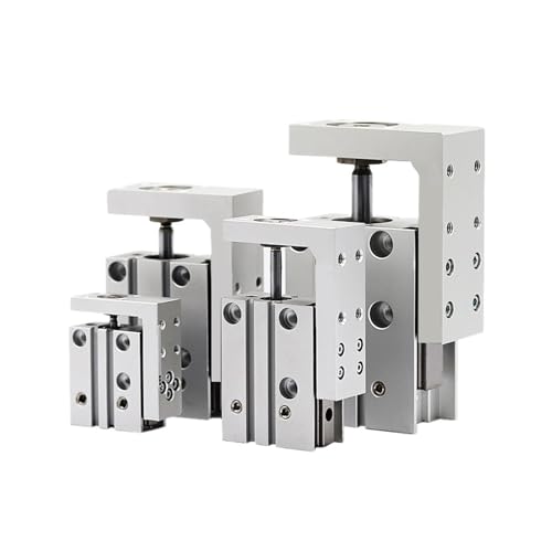 Cylindre guidage linéaire MXH16 avec course 5mm rail précision