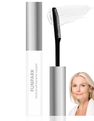 Mascara Primer for Fine Short Lash & Older Women, Lengthening | Comb Brush Separates Each Lash No Clumps Lightweight Quick-Dry Formula, Lower Bottom Lashes Mascara | Clear 0.21 Ounce (Pack of 1)