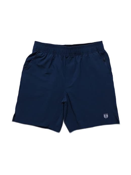 TEGO Men's Core Solid Dry-Fit Polyester Shorts |Zipper Utility with Back Pocket | Shorts for Running, Gym, Outdoor, Workout