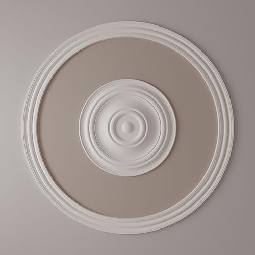 Ekena Millwork CR67BR Bradford Ceiling Ring (1/4 of complete circle), 68"OD x 58"ID x 5"W x 1"P by Ekena Millwork - Image 6