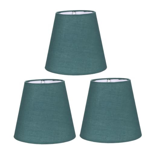 BESPORTBLE Juego De 3 Tulipas Para Lámparas De Mesa - Pantallas De Tela Clip Para Lámparas De Pie - Lámparas De Pared y Accesorios De Decoración