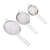 Photo Gallery f fityle 3 pezzi di colini in acciaio inossidabile per utensili da cucina, leggeri, riutilizzabili, ergonomici, portatili, per foglie di tè sfuse Photo Gallery f fityle 3 pezzi di colini in acciaio inossidabile per utensili da cucina, leggeri, riutilizzabili, ergonomici, portatili, per foglie di tè sfuse