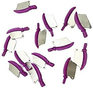 Miniatura 2 de Protector de cuña dental con cuchillo de plástico de metal y matriz de protección para dientes área interproximal 50 piezascaja (grande)