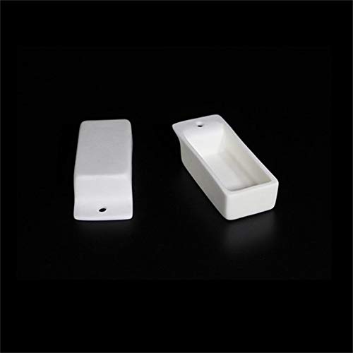 99.3% Alumina Crucible / 733022 / Rectangular Corundum Crucible / Al2O3 Ceramic Crucible/Sintered Crucible