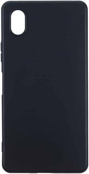 Soft Case Compatible with Sony Xperia Ace III SOG08 SO-53C, Slim Shockproof Bumper Protective Back Cover, Anti-Scratch Flexible Shell, Grip-FriendlyBlack