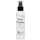 Eclectic Lady Baby Powder Body Spray, 4 ounces, Body Mist for Women with Clean, Light & Gentle...