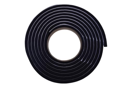 Marcy Adhesives ME810B - 8mm x 10' Foam Core Soft Seal Butyl Tape Roll - Automotive Auto Glass Adhesive - USA Made