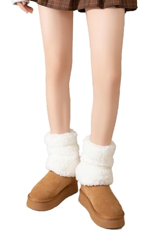 Lunedear Boot Cuffs Womens Winter Chunky Warm Thermal...