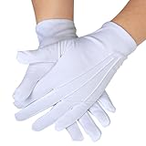 Genérico con Dedos Completos: Uniforme Transpirable, Accesorio para Disfraces de Cosplay, Jardinería Formal para Fiestas y Bodas, Manopla Protectora Elegante | versátiles y cómodos para