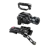 Came-TV Mini Rig Pro Kit for Blackmagic URSA Camera, Includes Top Handle, Quick Release Base Plate with Padded Shoulder Rest