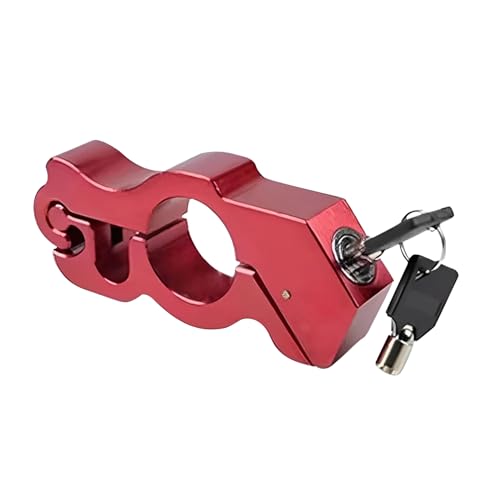 Antivol De Guidon Moto/scooter - Sécurité, Bloque Gaz, Cadenas Noir, Universel, Fabriqué En Chine