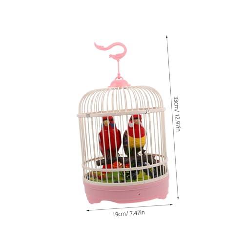 Cage à oiseaux interactive et autonome pour occuper calmement un enfant