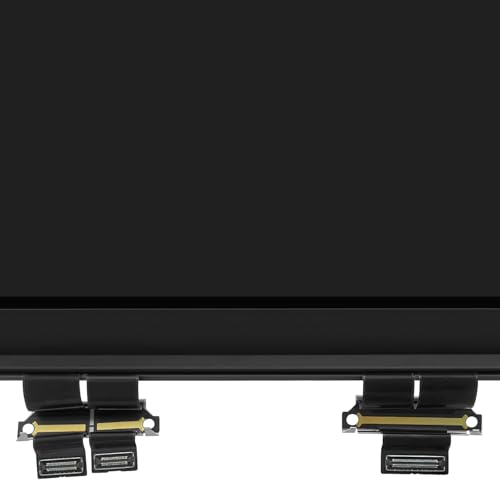 Image of 14 inch Screen Replacement for MacBook Pro M3 A2992 EMC 8407 LCD Screen Display Complete Top Assembly (Black)