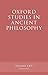 Oxford Studies in Ancient Philosophy, Volume 62