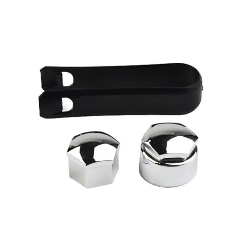 Pernos de rueda de alta resistencia y tapas de llantas de 17 mm 2