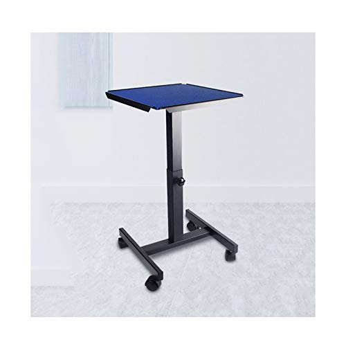 Soporte móvil para proyector y laptop ajustable gris miniatura 1