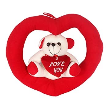 Chaurasia sellers Valentines Gift for Girlfriend red Heart with Couple Teddy Bear Hanging Cute Teddy | Soft taddy Bear Toy (B0B8VM55XC) Amazon Price History, Amazon Price Tracker