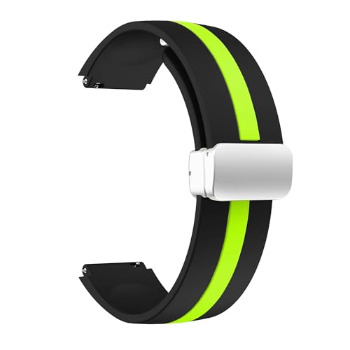 [X] 18MM 20mm 22mm Xgbv Fit For Samsung Galaxy Watch 6 5 4 44MM 40mm oh Active 2 Gear S3 C{^uXbg jo[T Correas(Black Gre