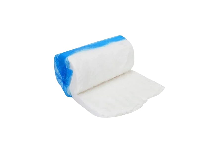 RXSHOPY 400gms Absorbent Cotton Wool Roll for Makeup Removal I Make Up Removers Cotton Pads for Facial Cleaning, Toner Application I Reusable Soft and Pure Cotton for Baby Care, Salon and Parlour Use-picture-39