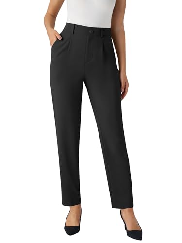 JEKAOYI Womens High Waisted Stretchy Dress Work Pants Straight Leg Pull On Business Casual Office...